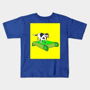 Fitness Enthusiastic Animal Sport Animal Kids T-Shirt